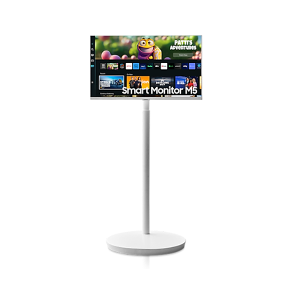 삼성 32인치 스마트모니터M5 이동형스탠드