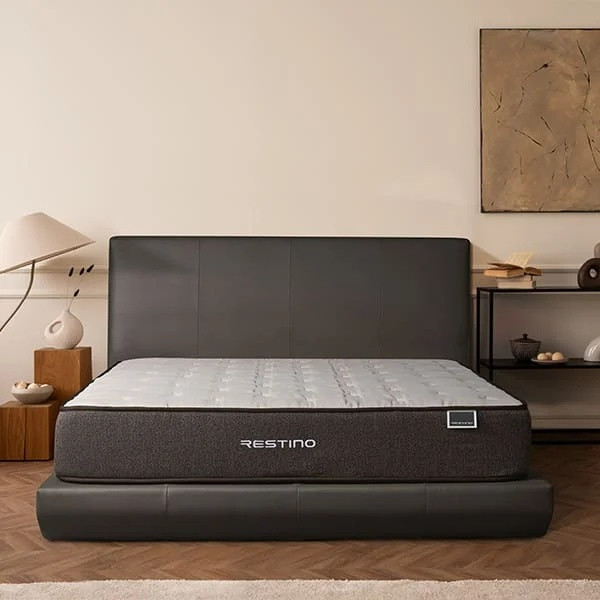 쿠쿠 레스티노 매트리스 Q + 레스티노 매트리스 프레임 Q/K (모던 그레이)