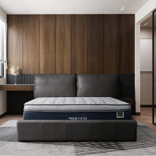 쿠쿠 레스티노 매트리스 K + 레스티노 매트리스 프레임 Q/K (모던 그레이)