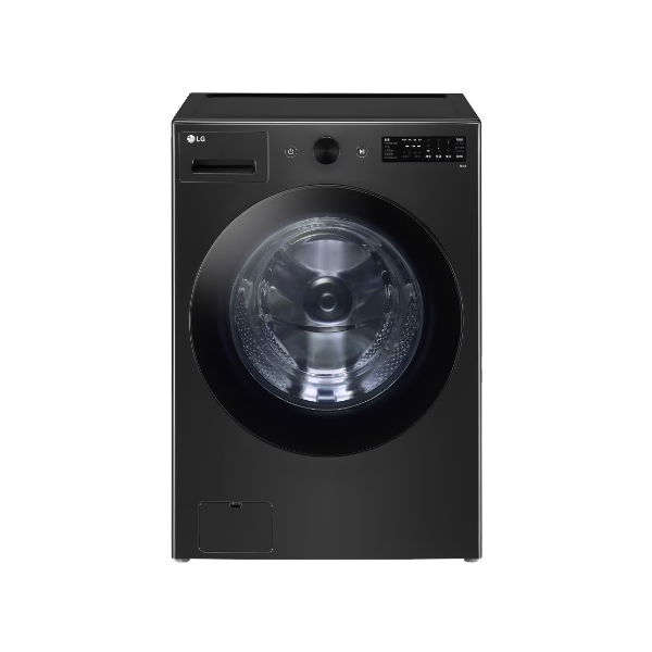 LG 트롬 오브제 24kg 5방향 터보샷 세탁기 블랙