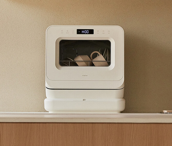 미닉스 소형 미니 3인용 식기세척기 PRO 그레이지