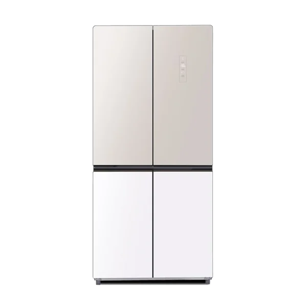 하이얼 글램글라스 4도어 냉장고 433L (베이지/글램 화이트)