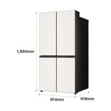 LG 디오스 AI 오브제컬렉션 냉장고 870L 1등급