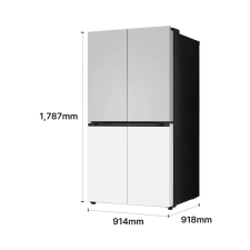 LG 디오스 AI 오브제컬렉션 냉장고 870L 2등급