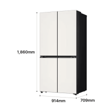 LG 디오스 AI 오브제컬렉션 냉장고 Fit & Max 650L 1등급