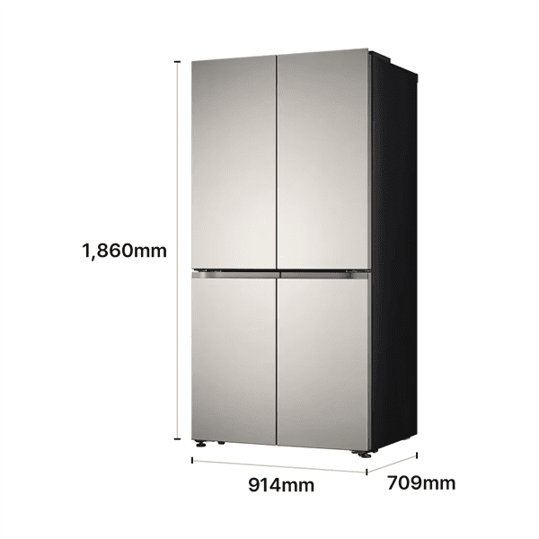 LG 디오스 AI 오브제컬렉션 냉장고 Fit & Max 650L 1등급