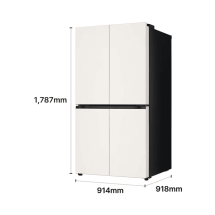 LG 디오스 AI 오브제컬렉션 STEM 베이직 냉장고 860L