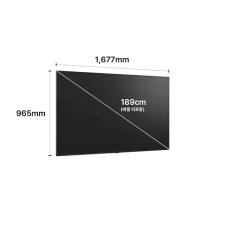 LG QNED evo AI  189cm (86인치) TV