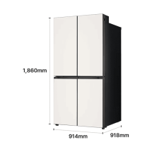 LG 디오스 AI 오브제컬렉션 냉장고 870L 1등급
