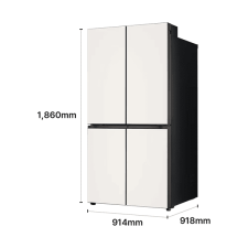 LG 디오스 AI 오브제컬렉션 냉장고 870L 1등급