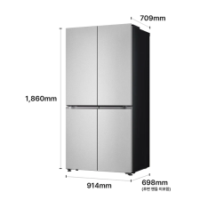 LG 디오스 AI 오브제컬렉션 냉장고 Fit & Max 650L 1등급
