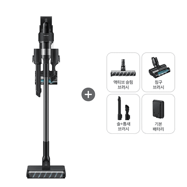 삼성 제트 핏 침구 브러시 패키지 무선청소기